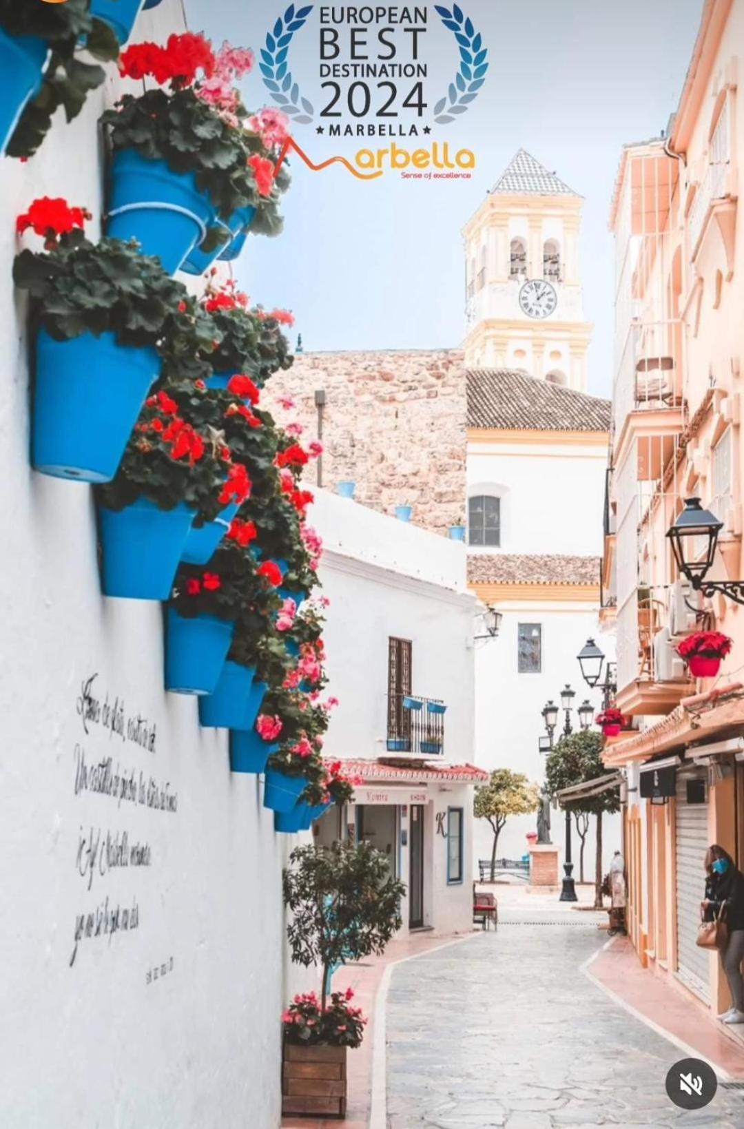 Amazing Front Sea View Studio. Marbella Centre 外观 照片
