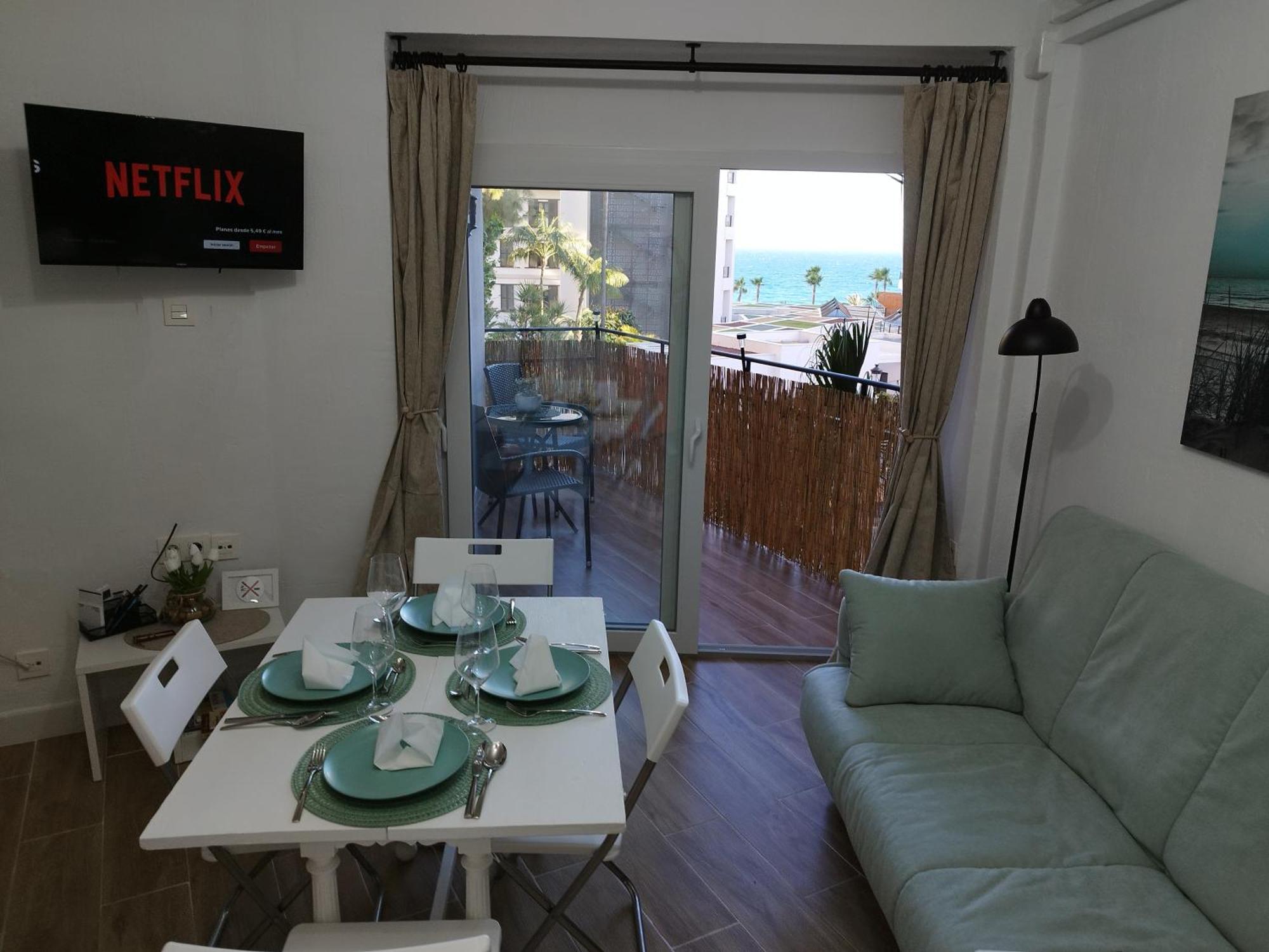 Amazing Front Sea View Studio. Marbella Centre 外观 照片